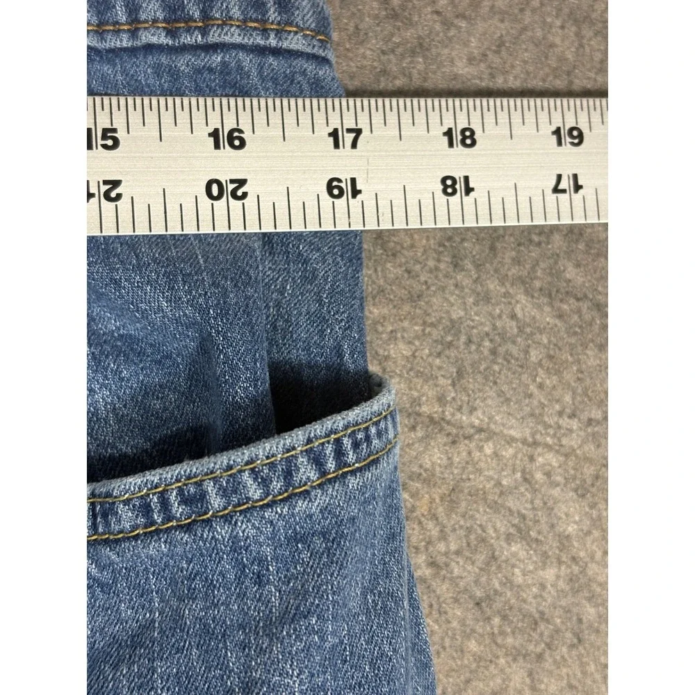 Levis 559 Relaxed Straight Jeans Mens 34x34 Blue Stretch Denim 00559-0573